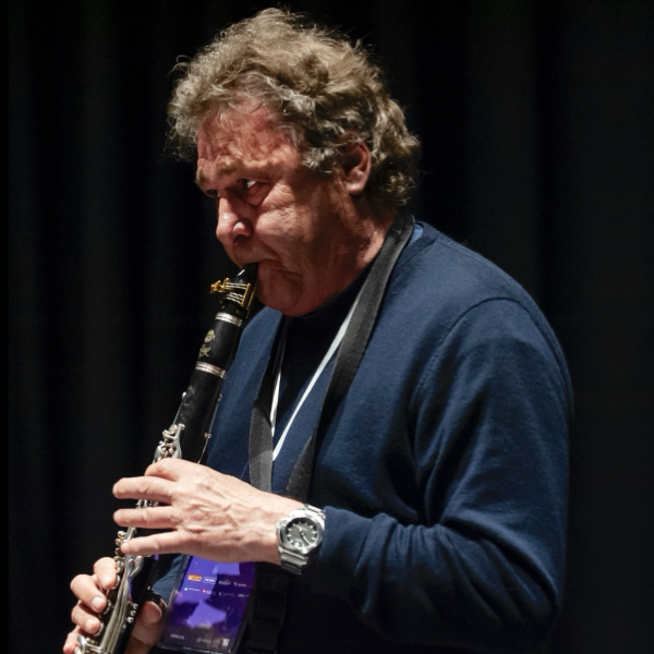 Louis Sclavis performing live at SOHFest 2025 in Istanbul.